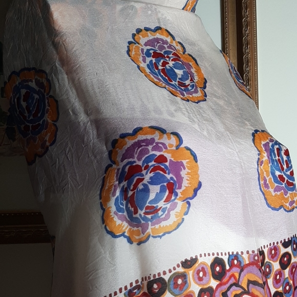 Silk scarf or shawl large - Picture 2 of 3